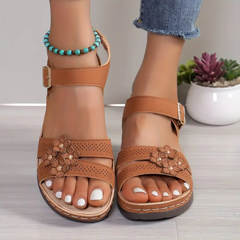 Summer Flower Sandals