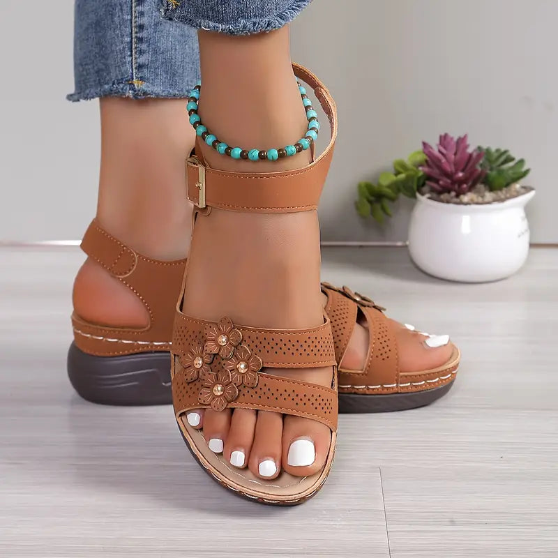Summer Flower Sandals