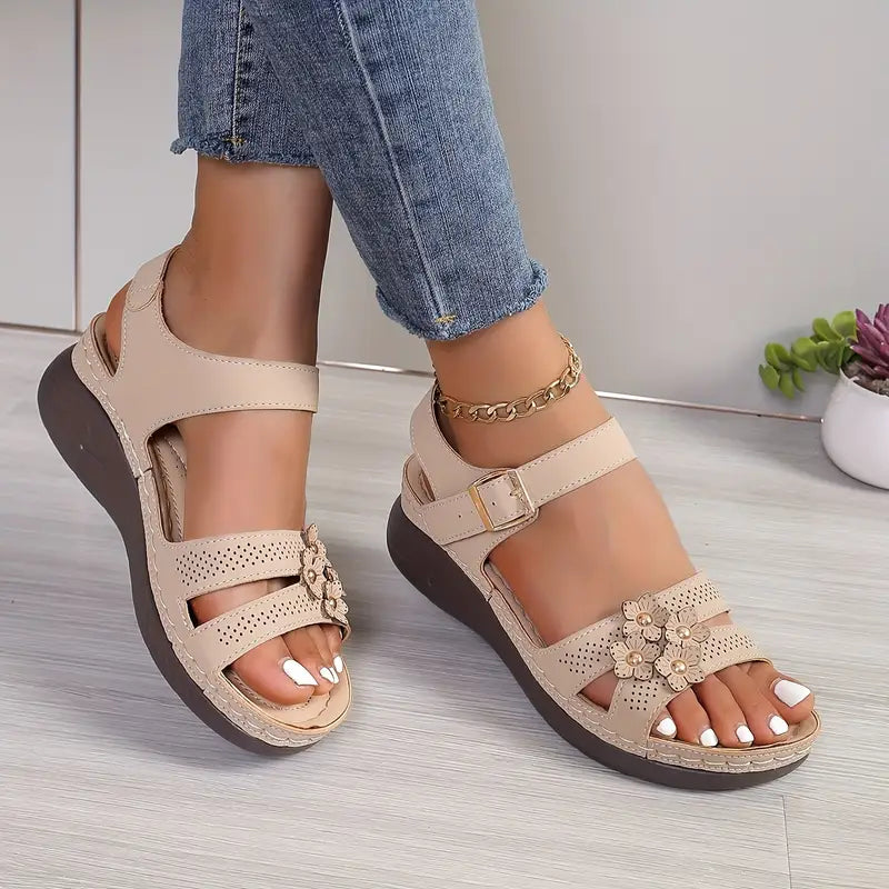 Summer Flower Sandals