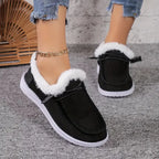 Supportive Faux Fur Loafers