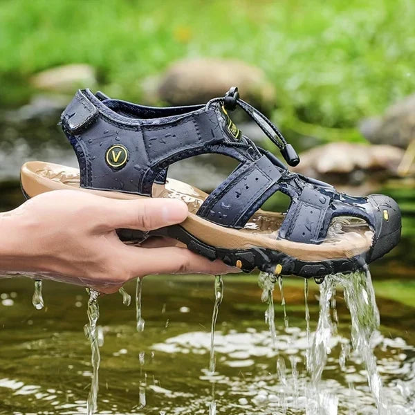 Supportive Leather Sandals