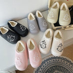 Teddy Bear Cotton and Faux Fur Clogs