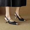Twilight Crown Slingback Pump