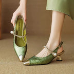 Twilight Crown Slingback Pump