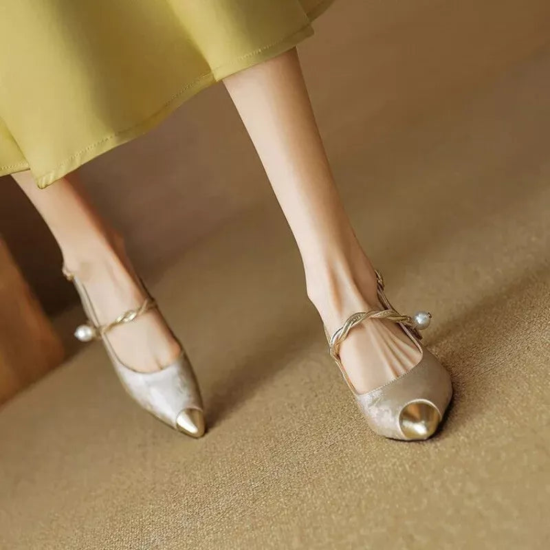Twilight Crown Slingback Pump