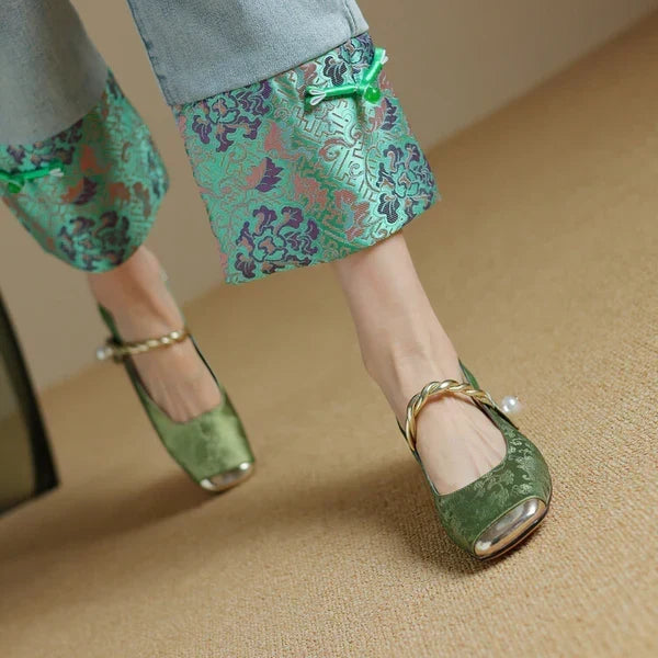 Twilight Crown Slingback Pump