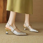 Twilight Crown Slingback Pump