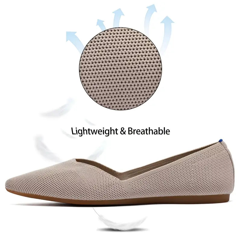 Valencia Knit Ballet Flats