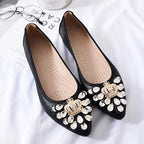 Vivienne Rhinestone Ballet Flats