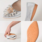 Vivienne Rhinestone Ballet Flats