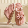 Warm Bow Slippers