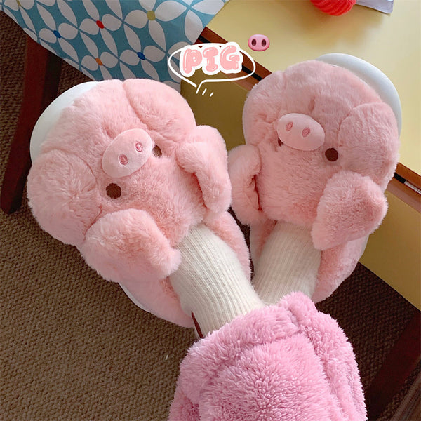 Warm Cow Slippers