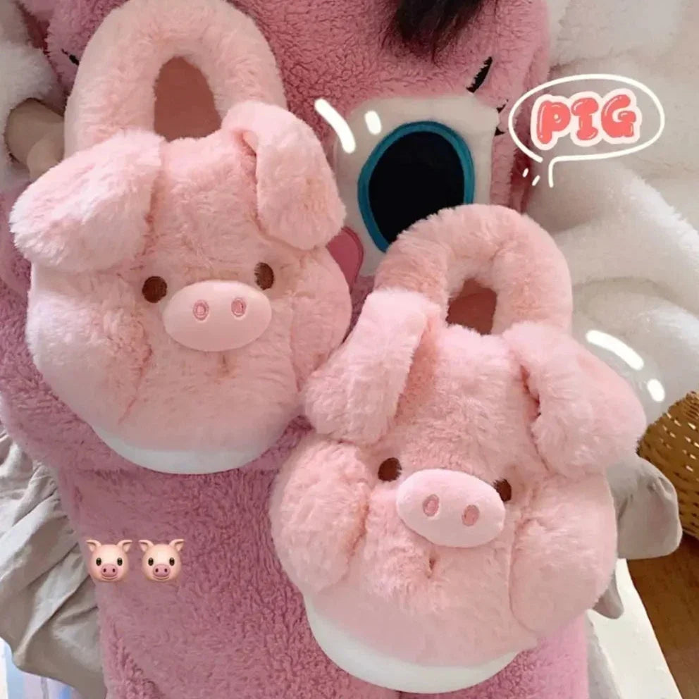 Warm Cow Slippers