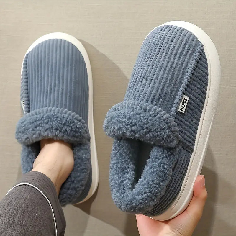 Warm Striped Shoes