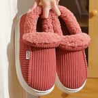 Warm Striped Shoes
