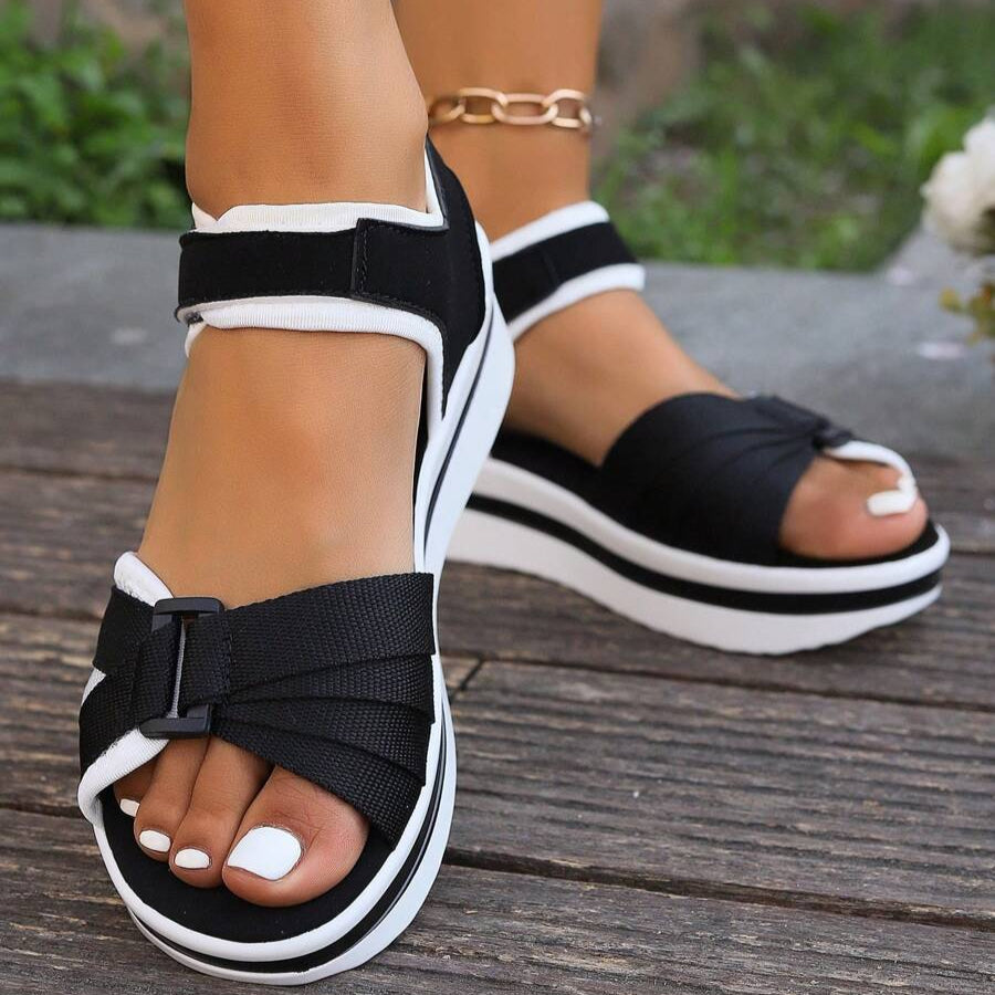 Wide Wedge Espadrille