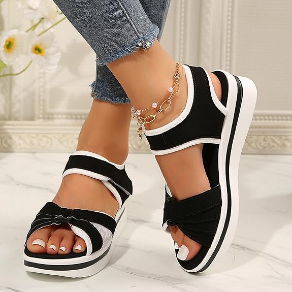 Wide Wedge Espadrille