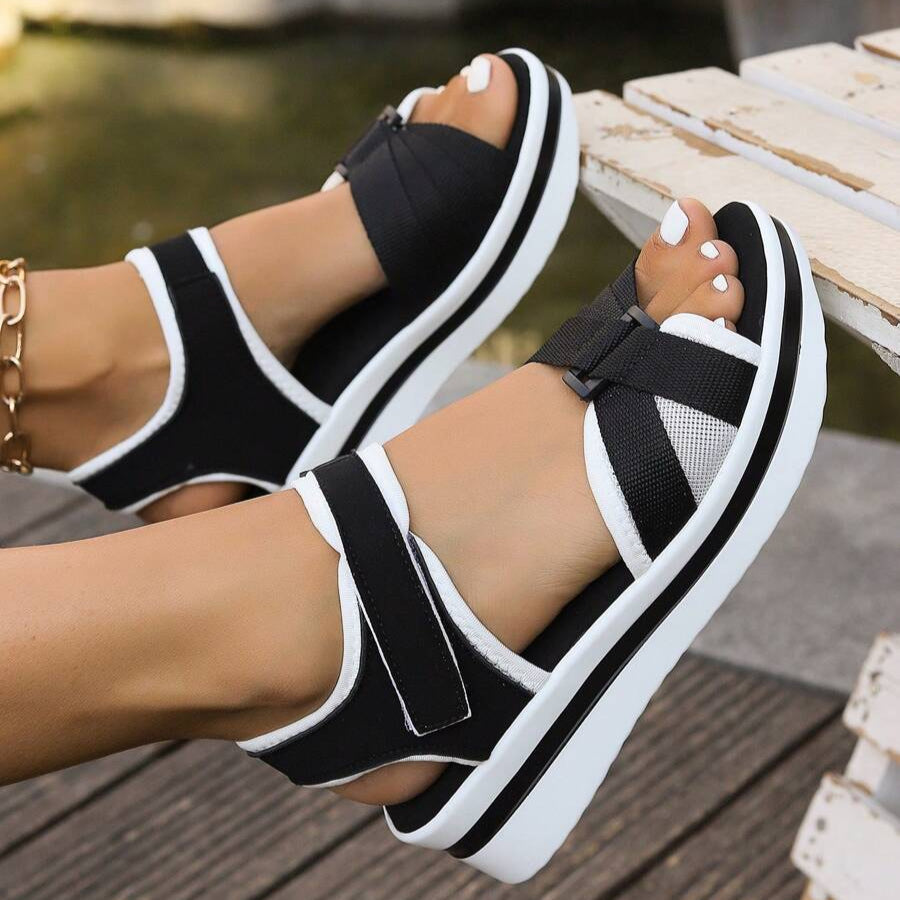 Wide Wedge Espadrille