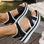 Wide Wedge Espadrille