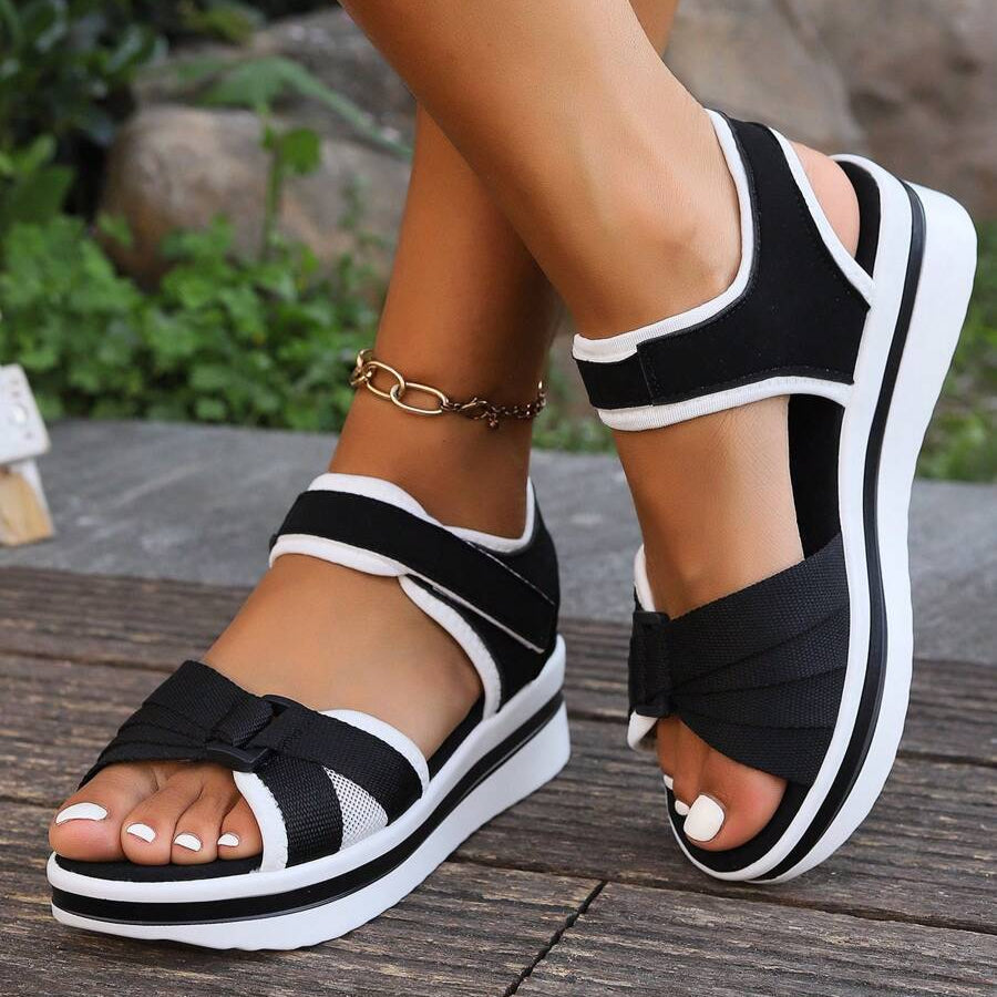 Wide Wedge Espadrille