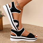 Wide Wedge Espadrille