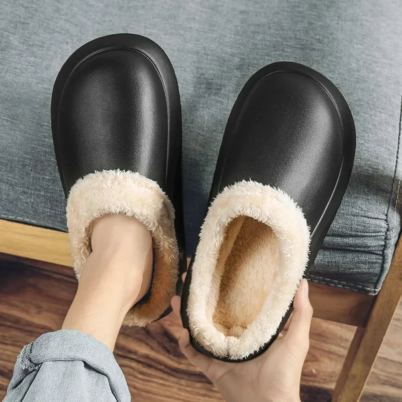 Winter Faux Fur Clogs