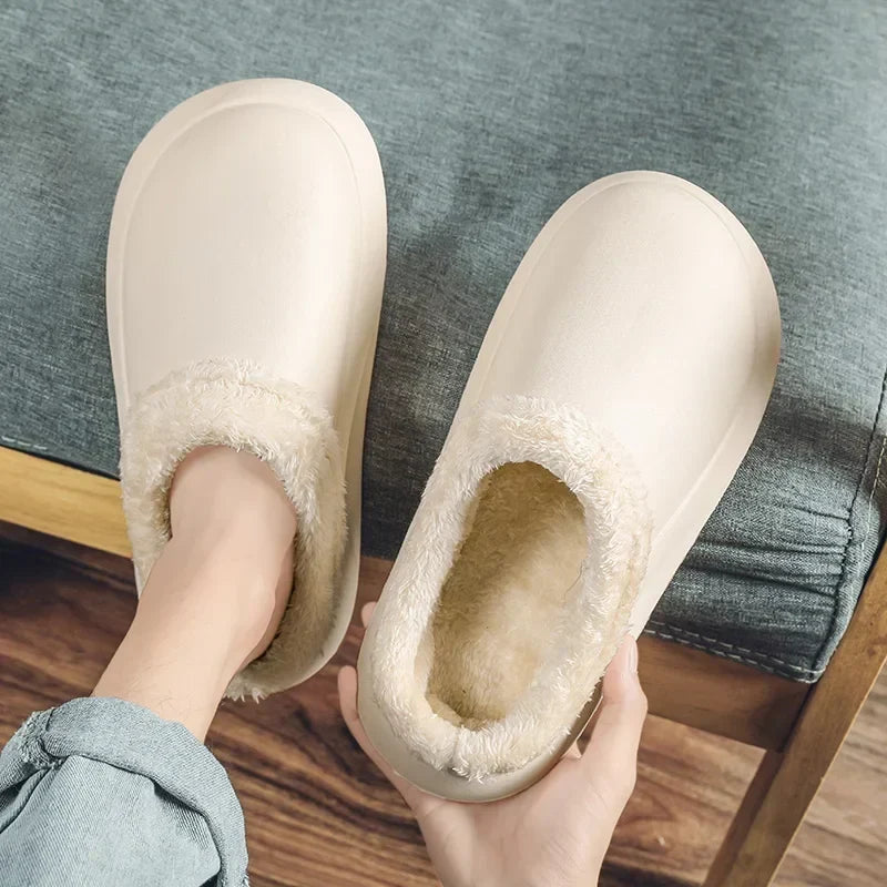 Winter Faux Fur Clogs