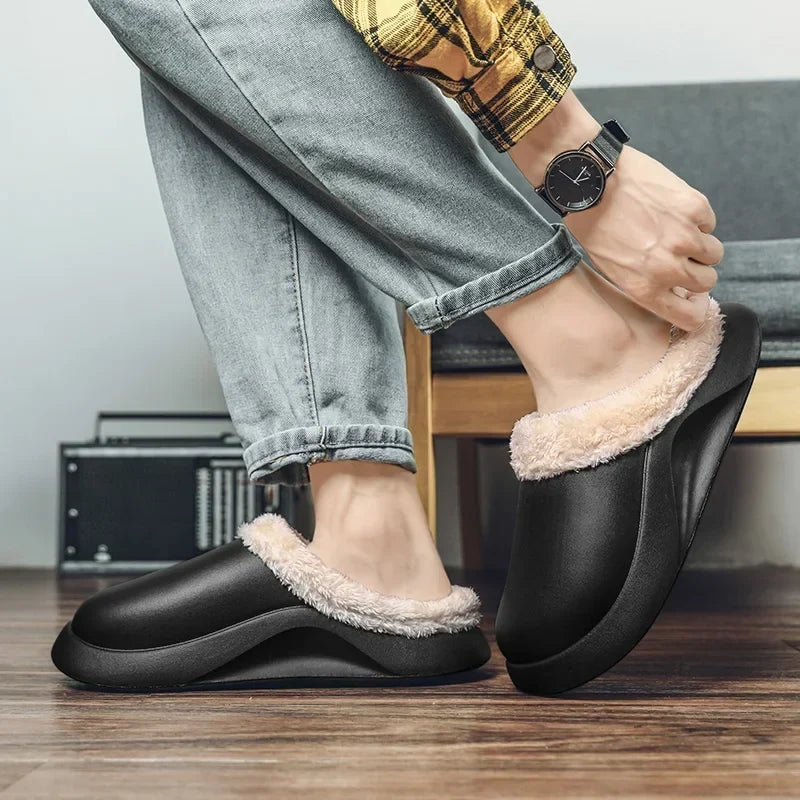 Winter Faux Fur Clogs