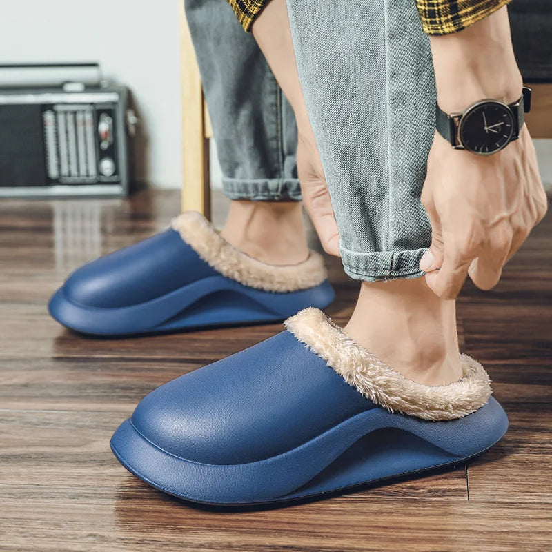 Winter Faux Fur Clogs