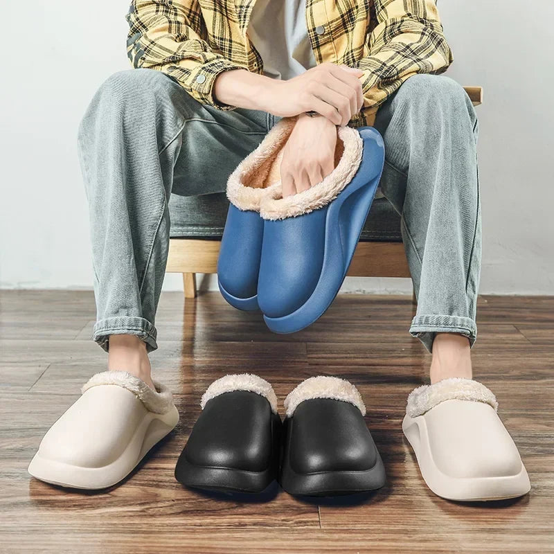 Winter Faux Fur Clogs