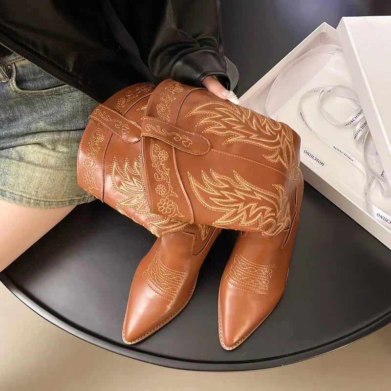 Women's Canyon Leather Western Boots