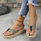 Zora Woven Wedges